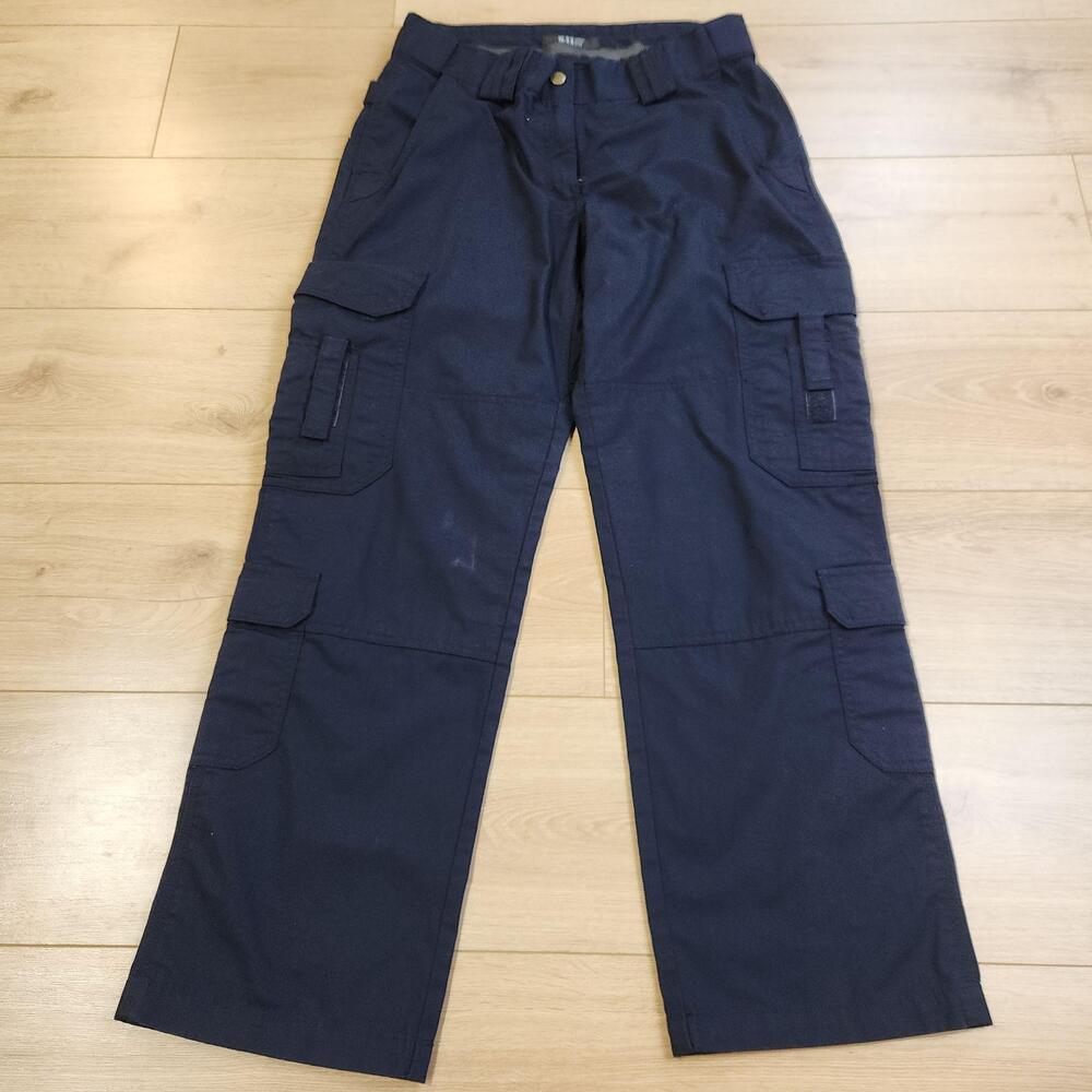 5.11 Tactical Taclite EMS Pants Womens 12 Navy Blue Cargo Utility Workwear
